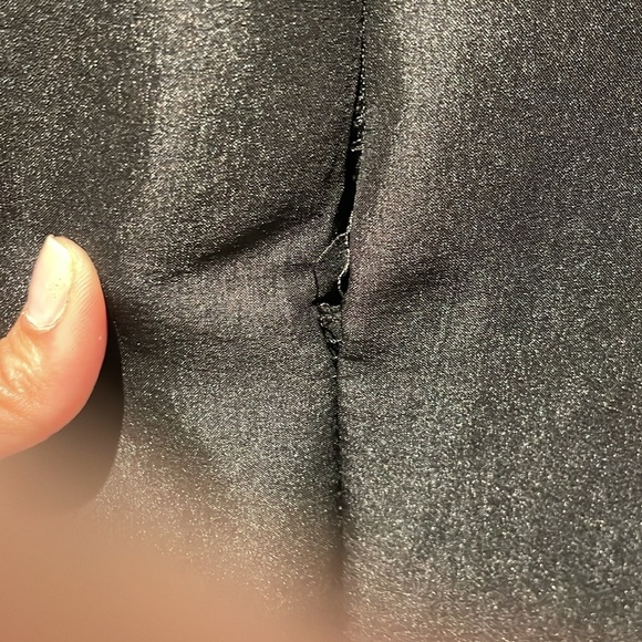 Betsy & Adam | Hi-Low Fit & Flare Dress | Size 6 Petite | Elegant Evening Look - Picture 7 of 7